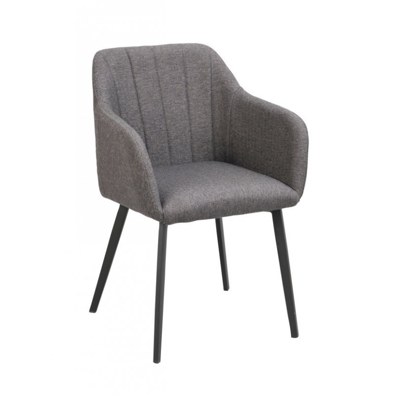 RO Bolton Arm Chair Grey/Black